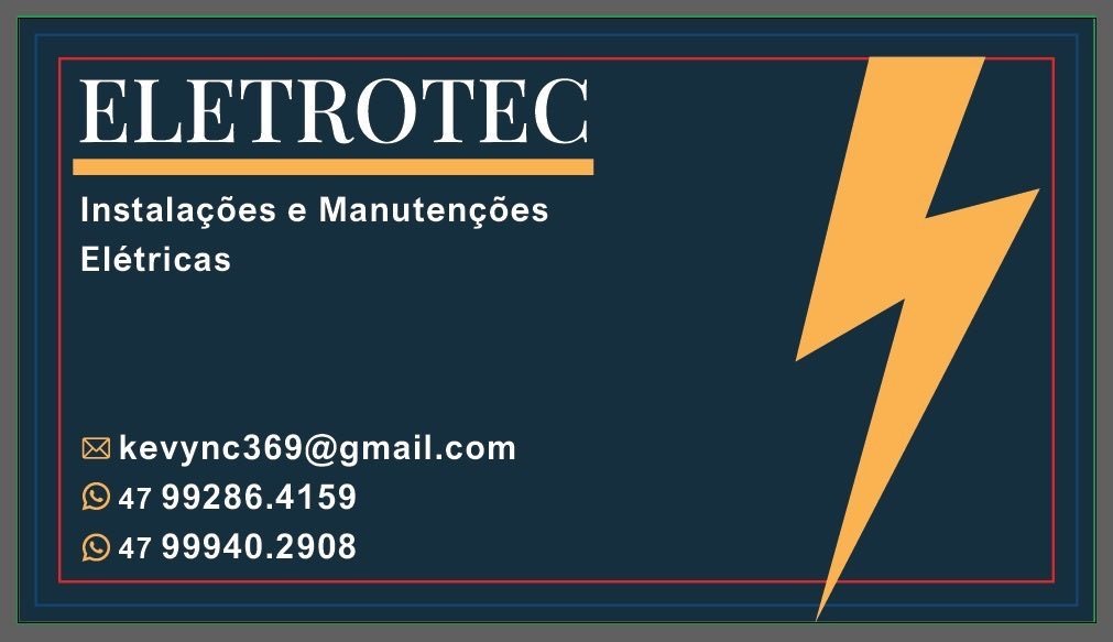 Serviços elétricos realizados pela Eletrotec